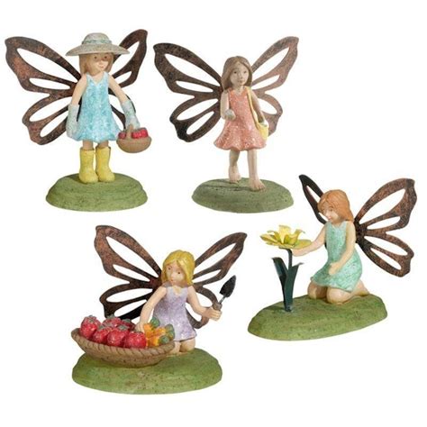 metal fairy garden house|metal fairy figurines.